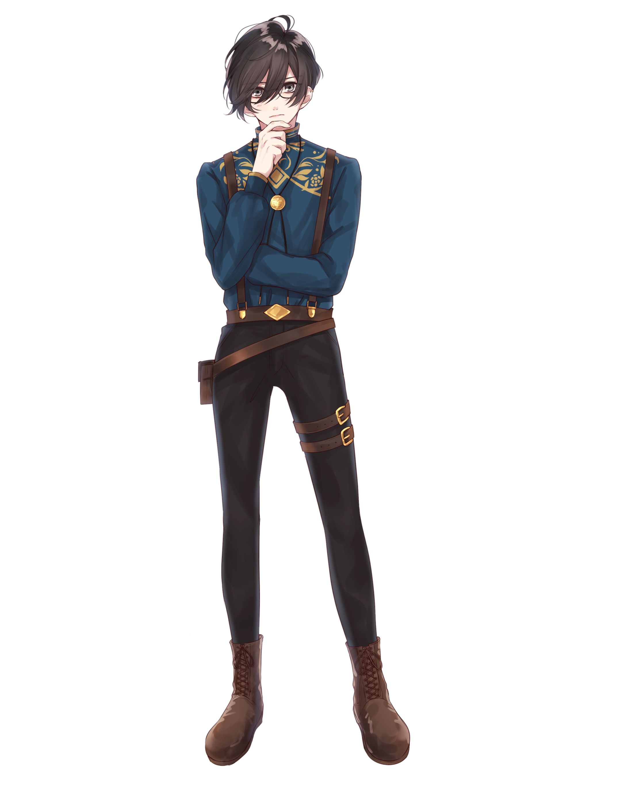 【オリジナル】ノア・クロノスタシス　立ち絵-1