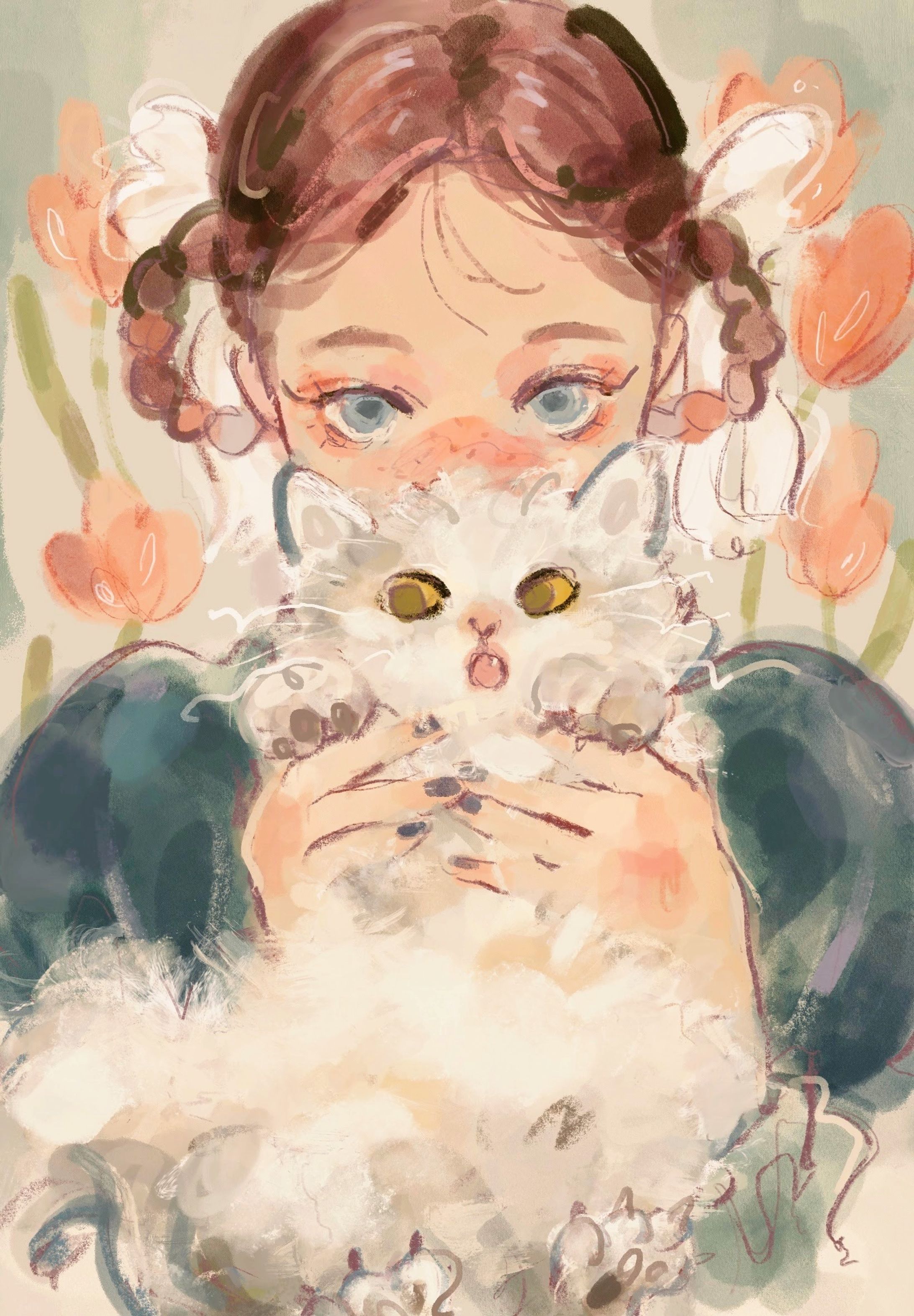 ねこ吸い𓂃 ◌‬𓈒𓋪‪-1