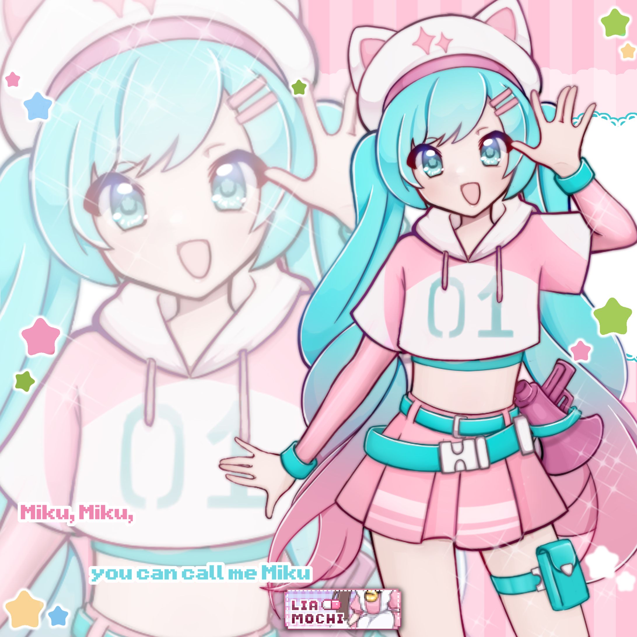 Fortnite Miku-1