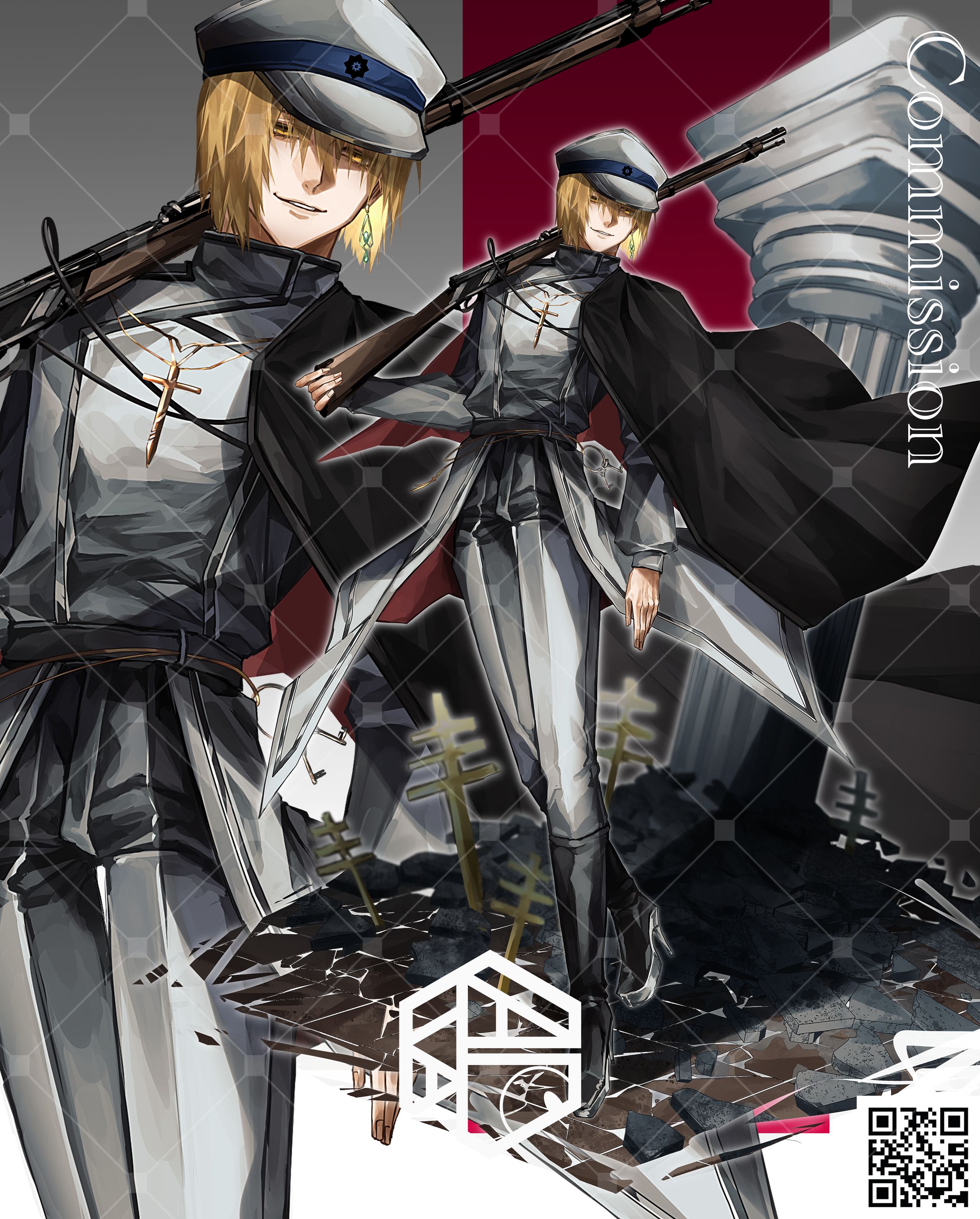 ご依頼 立ち絵 【 教皇 】-1