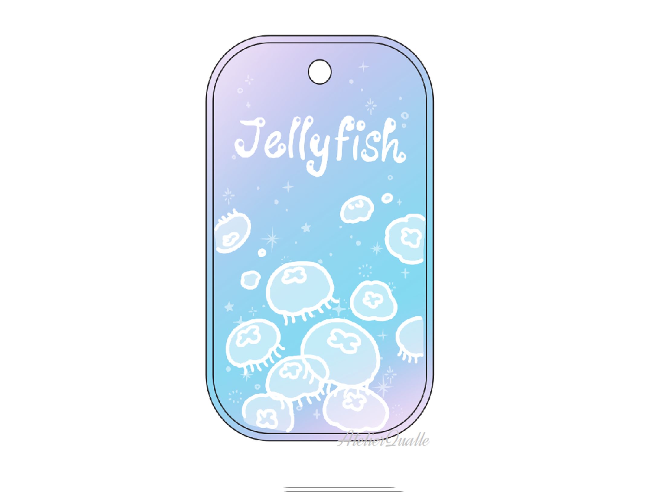 ミズクラゲのオーロラタグ-1