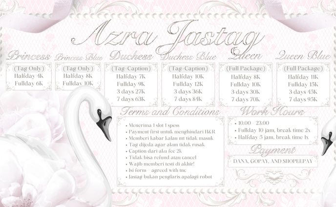 Custom Pricelist Jastag @etioiless