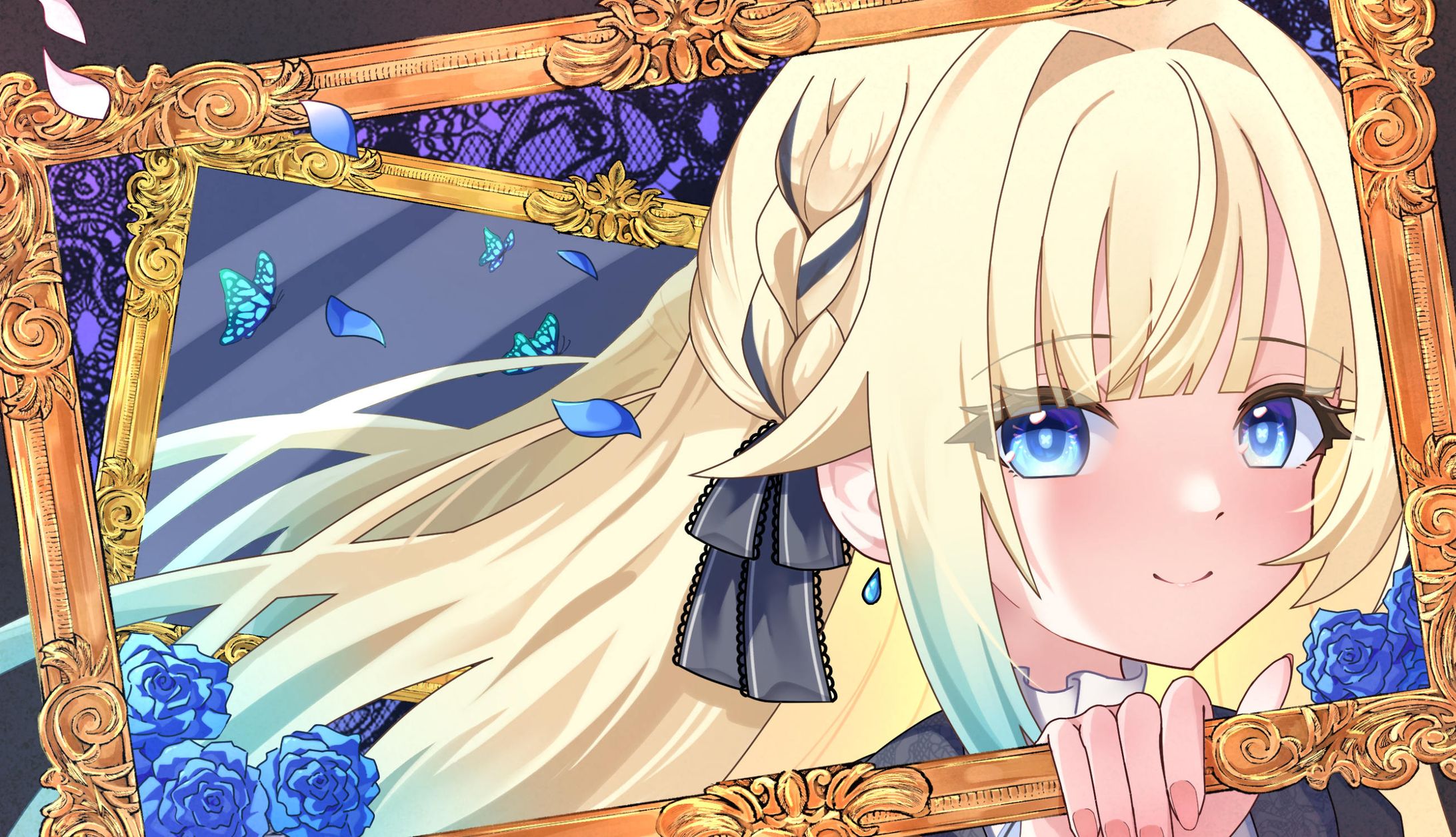 【ファンアート】藍沢エマ（ゴスロリ）-1