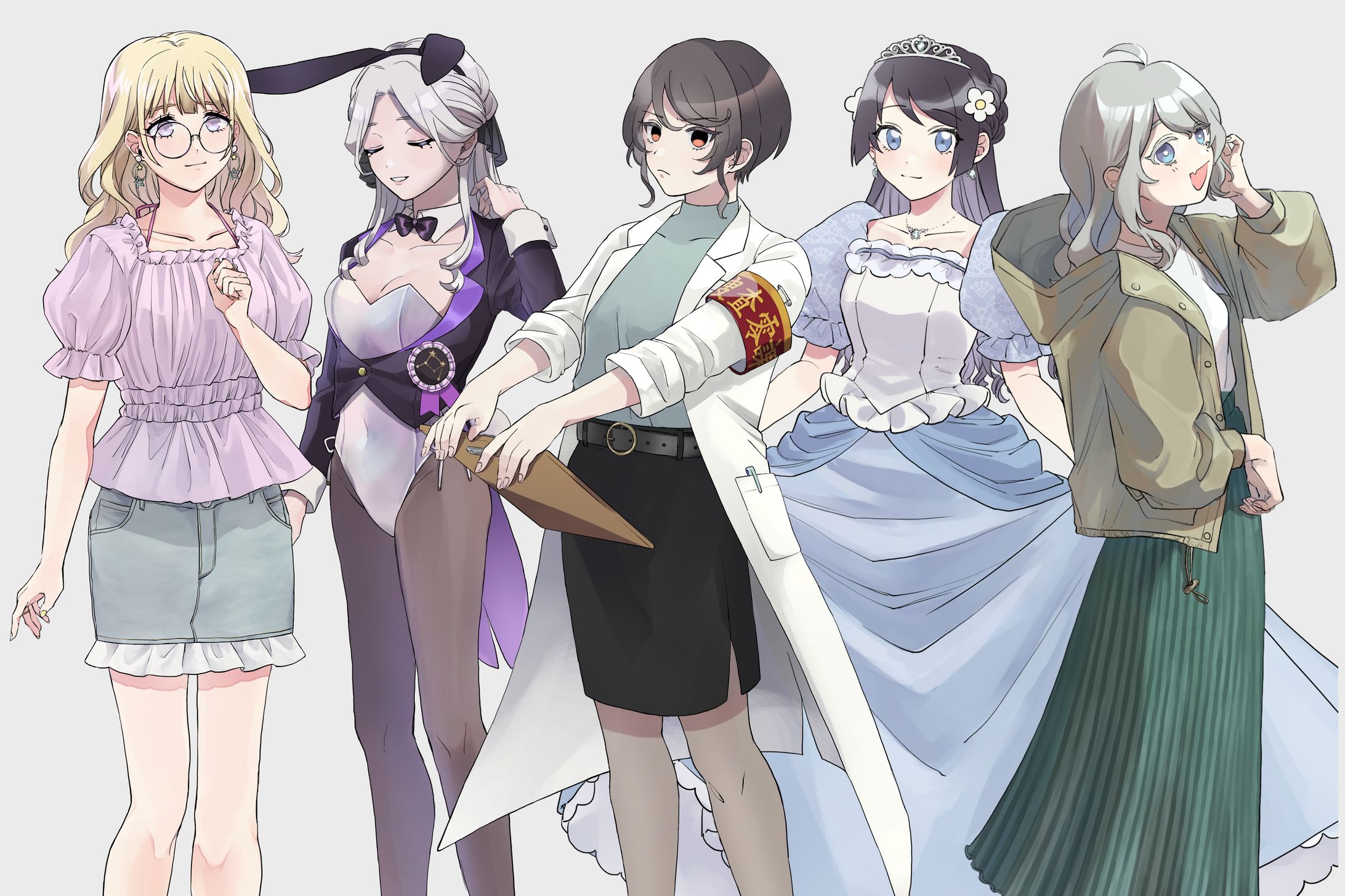 キャラクター立ち絵(女性)-1