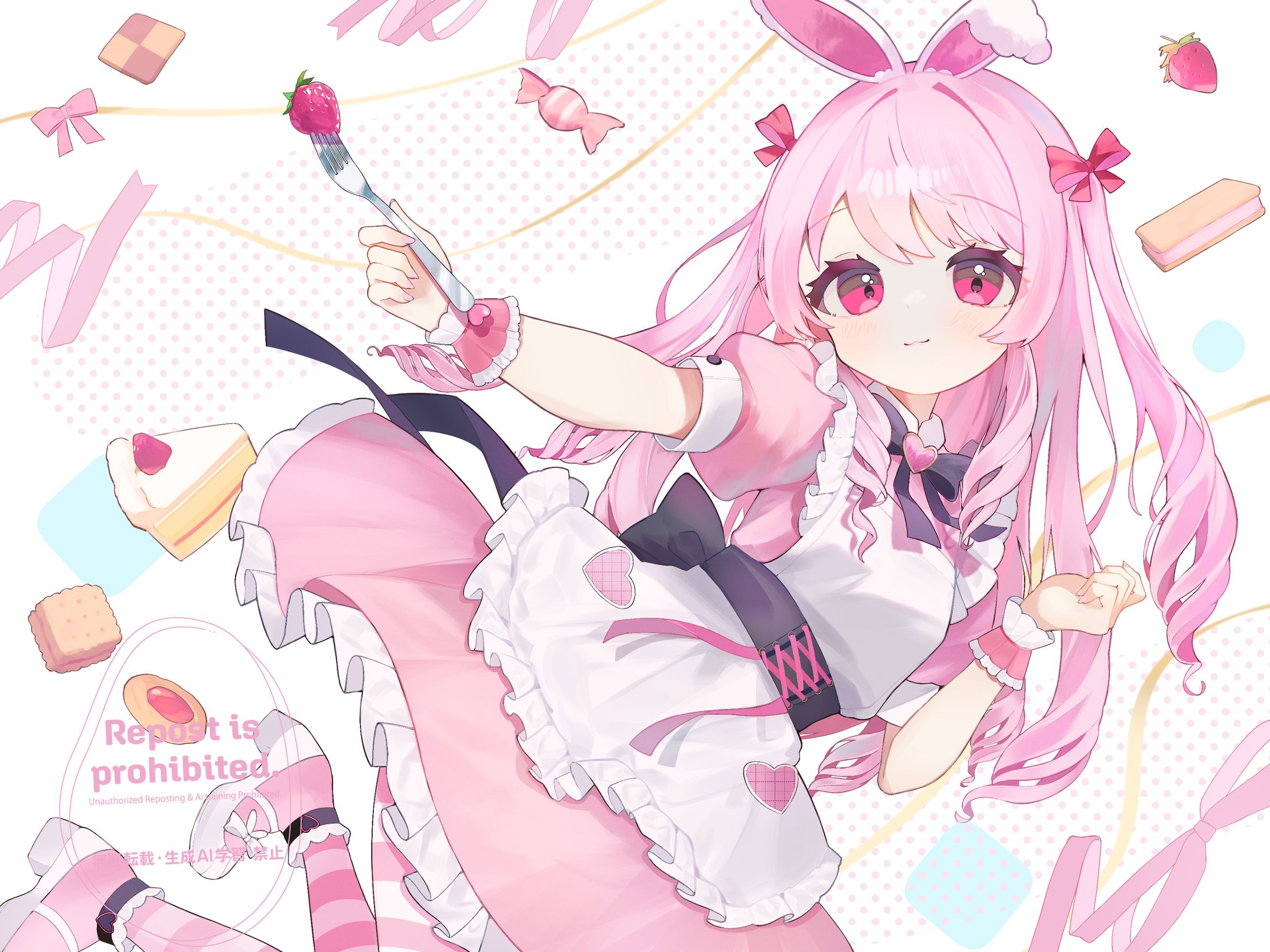 Vtuber奏兎めるさん　ビジュアルイラスト-1