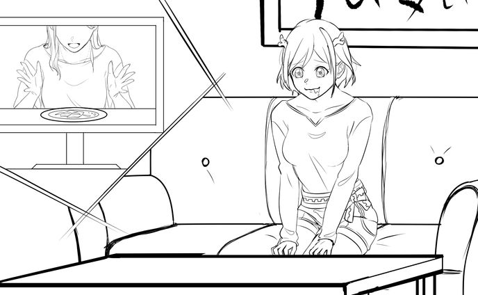 漫画 下書き