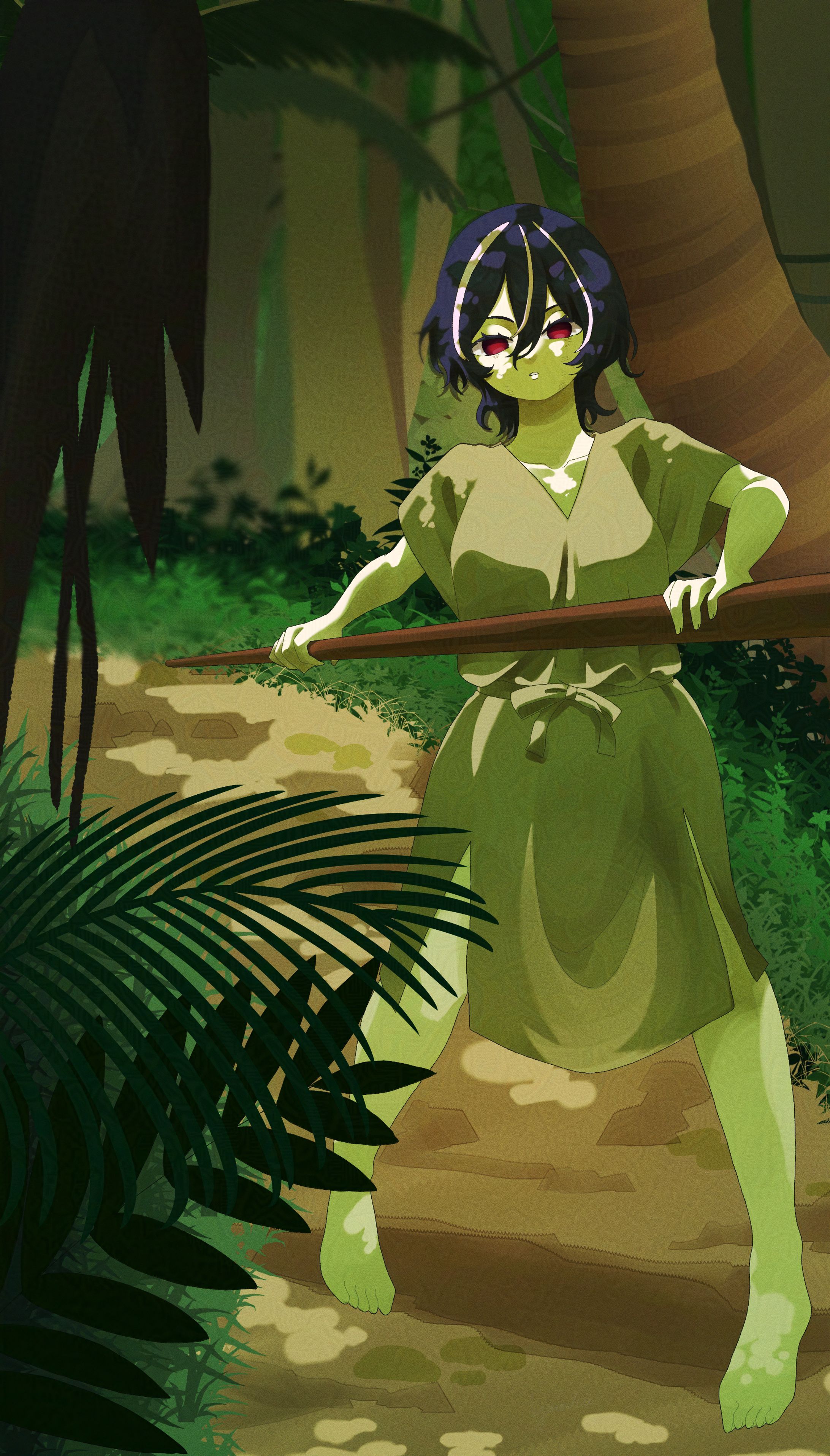 花晨ウル様 背景付一枚絵-1