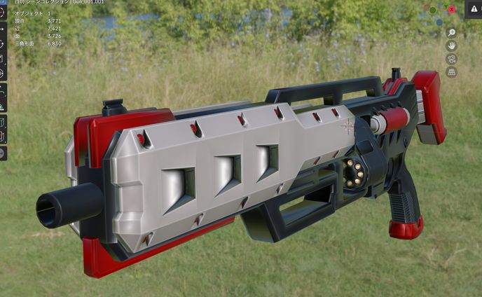 オリジナルデザインライフル