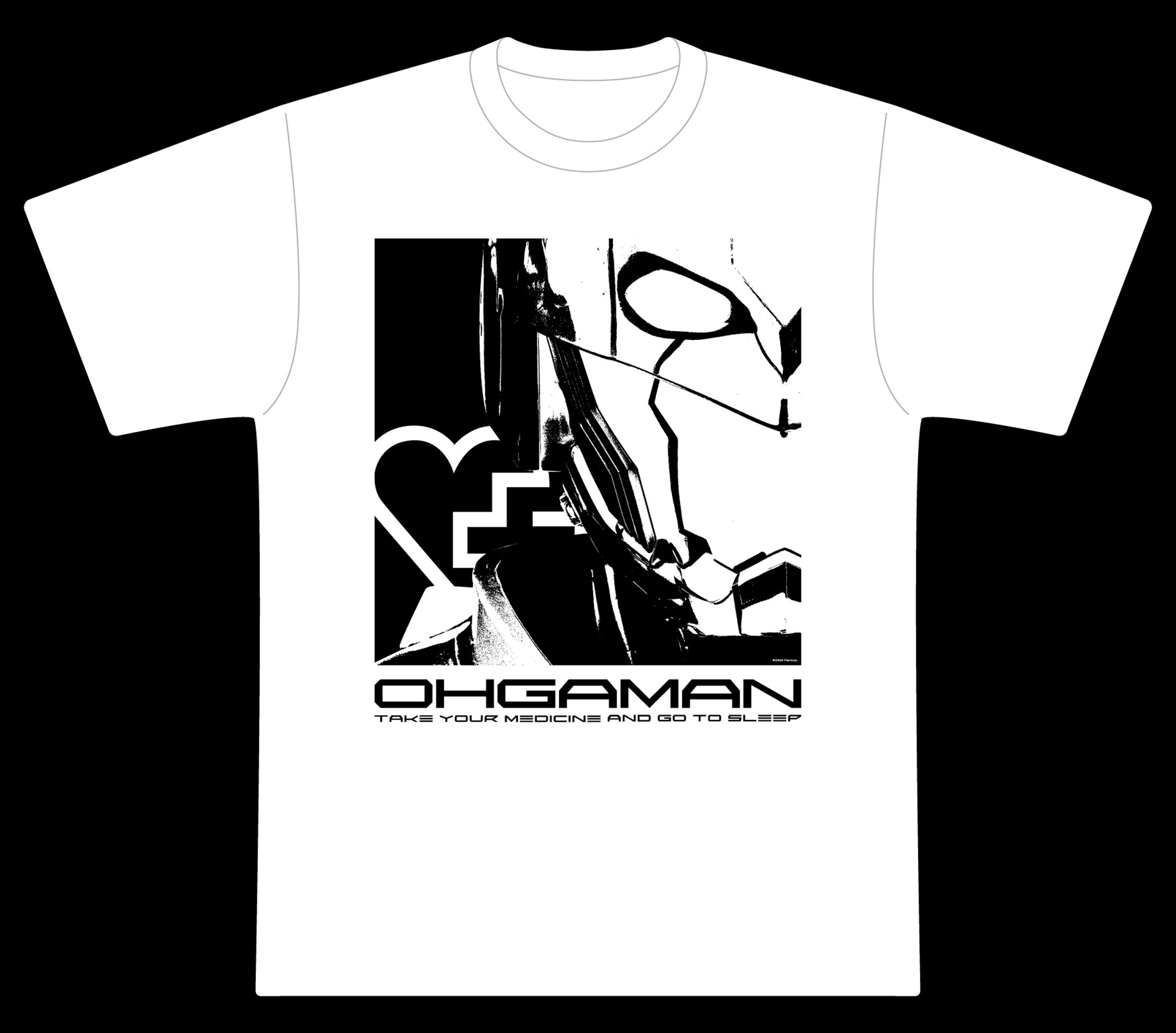 大賀薬局「オーガマンTシャツ」デザイン-1