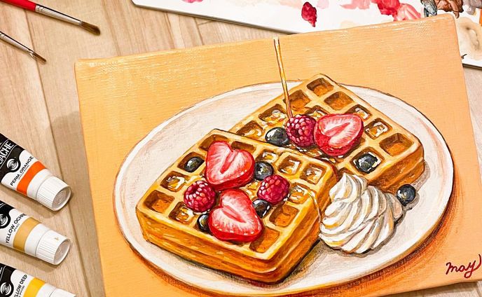 イラスト、デザイン、食べ物イラスト