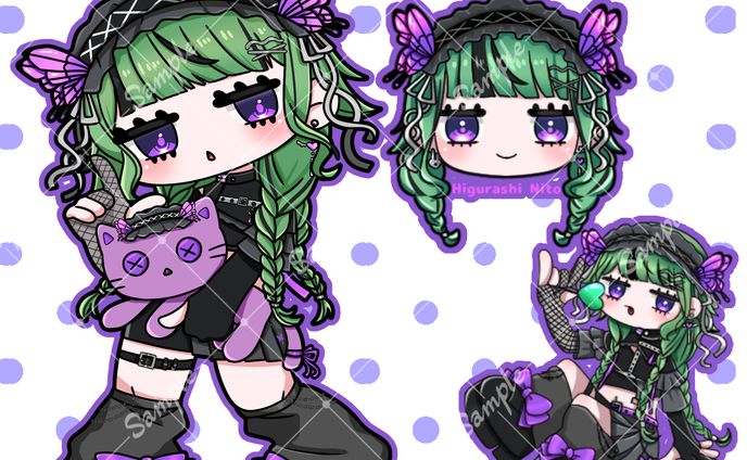 【work】日暮ニト グッズ用SD 