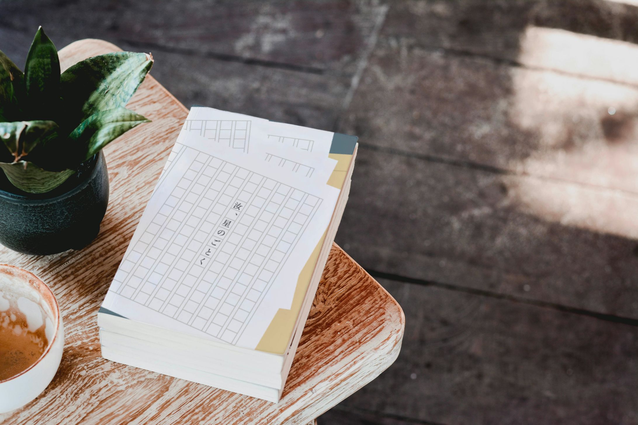 【グラフィックデザイン】ブックカバー　「汝、星のごとく」-1