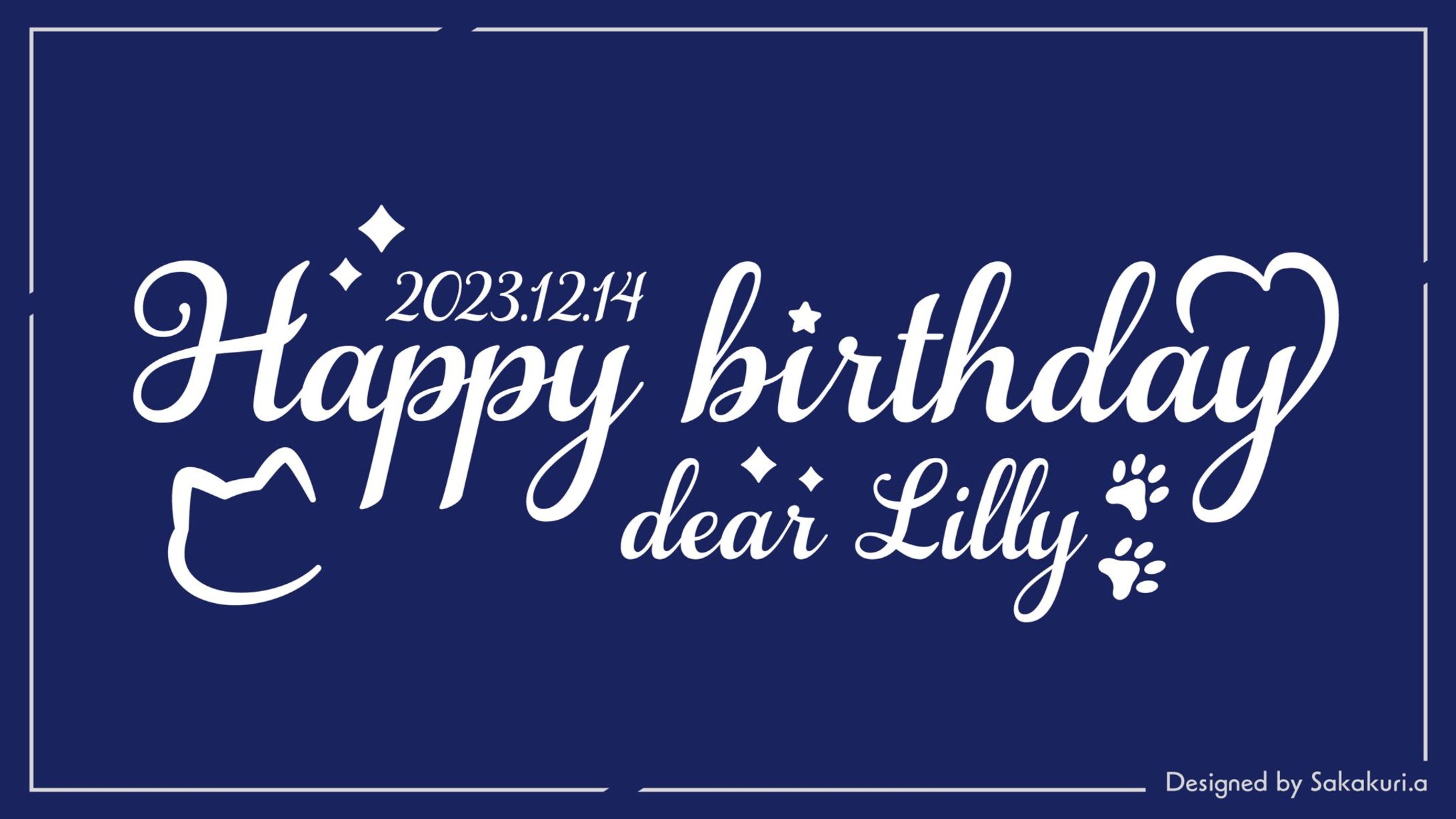 Vtuber「Lilly」様 生誕祭ロゴ-1