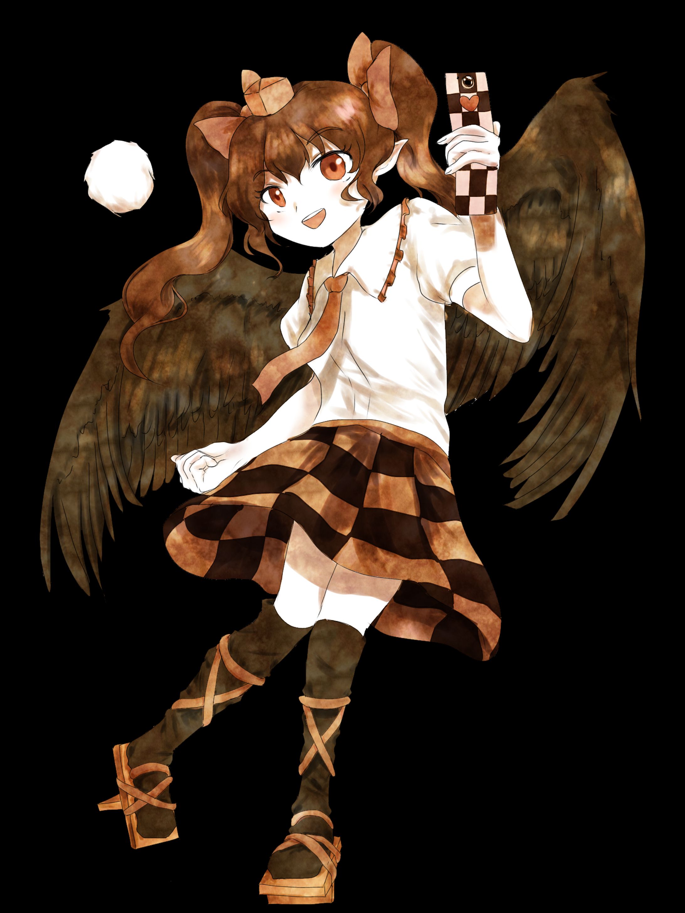 姫海棠はたて　立ち絵-1