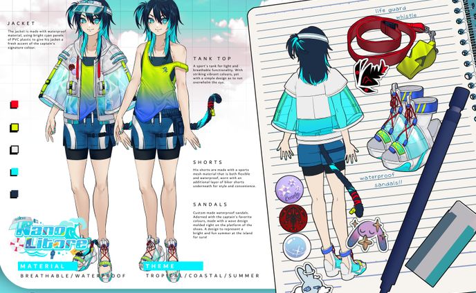 [CUSTOM DESIGN] Nano Litore VTuber