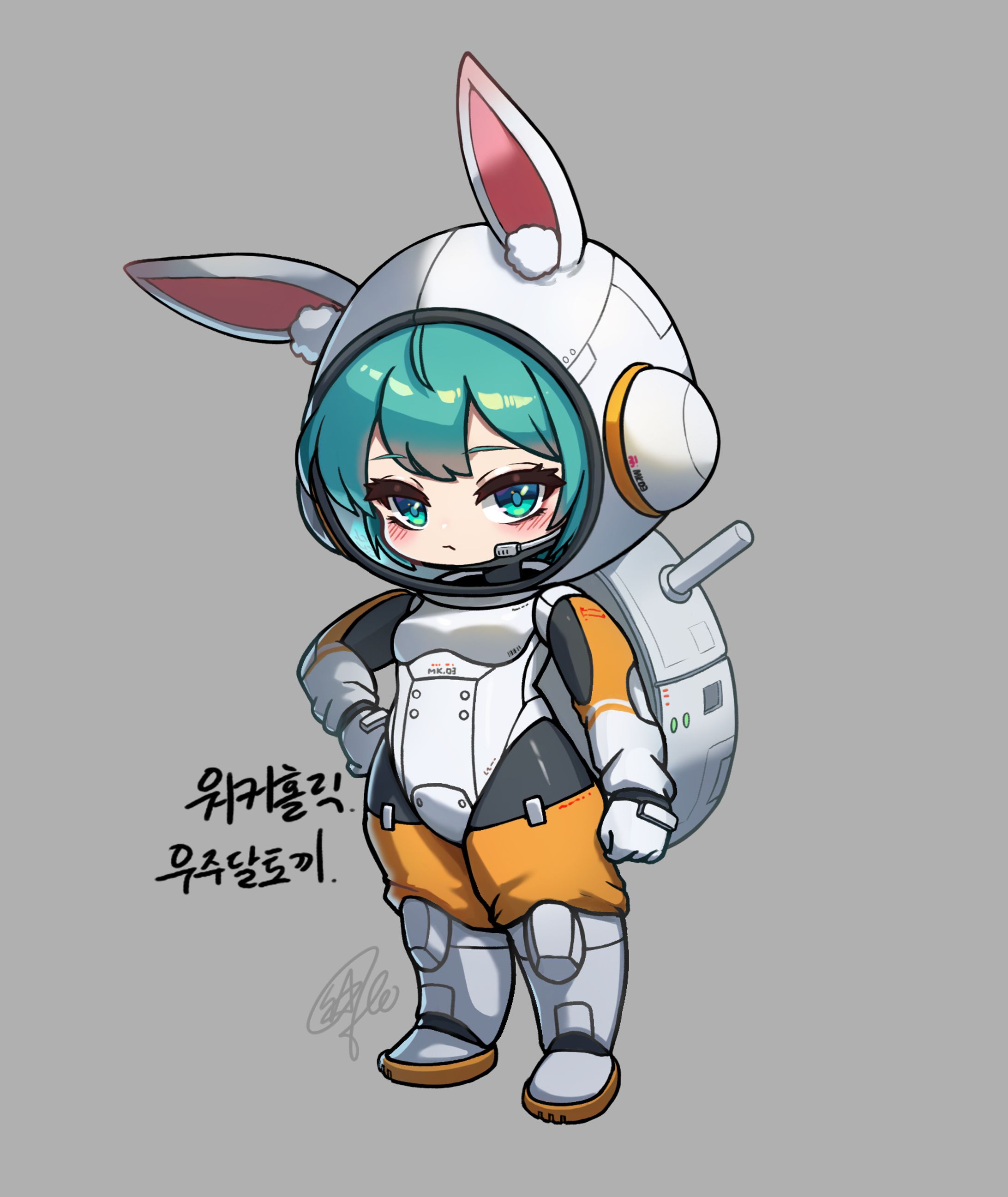 Original - Workerholic Bunny-1