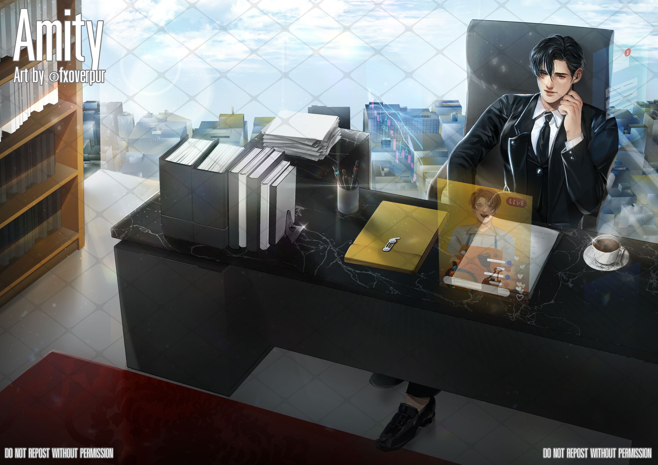 【✦ Novel Cover | 2022 ✦ 】❥ Amity【 Client 】-1