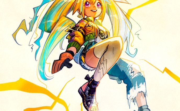Electric girl
