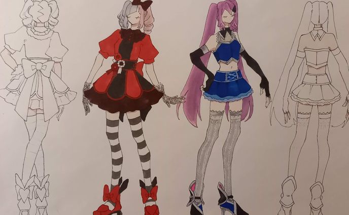 衣装、完コピ
