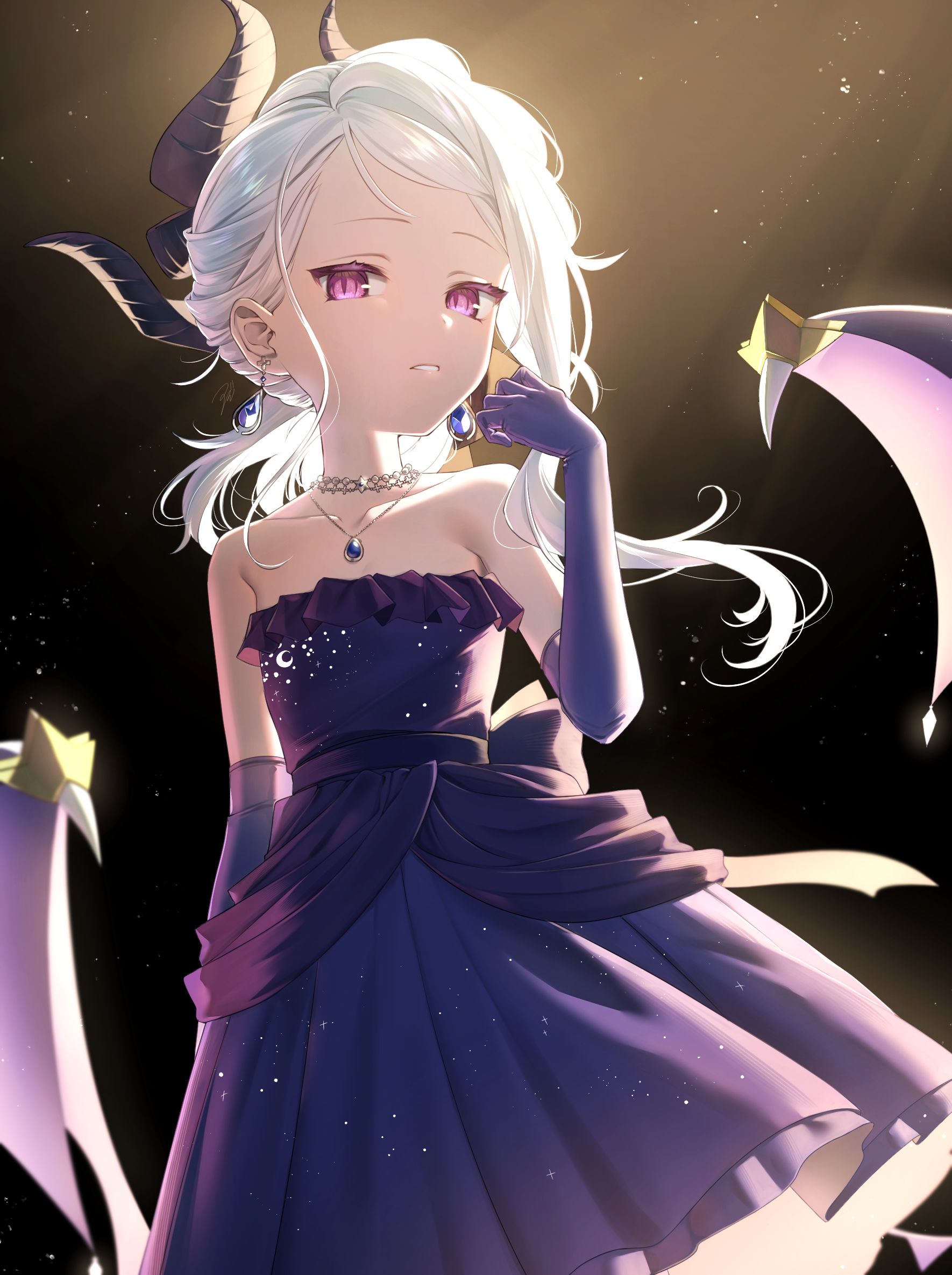 ブルーアーカイブ 額装イラスト 陽ひらく彼女たちの小夜曲 空崎ヒナ 