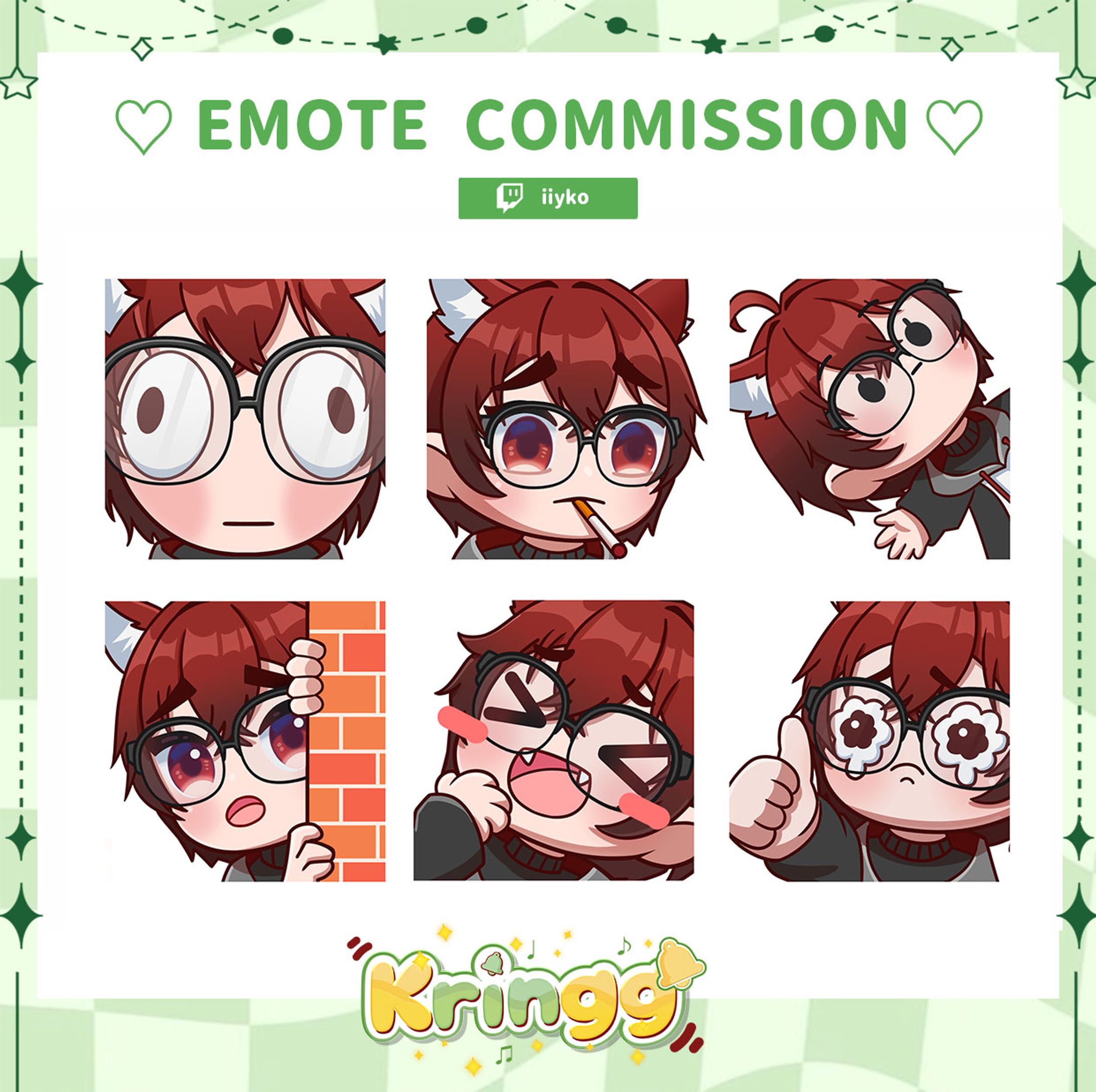 Custom Emotes Type B - [widy]-1