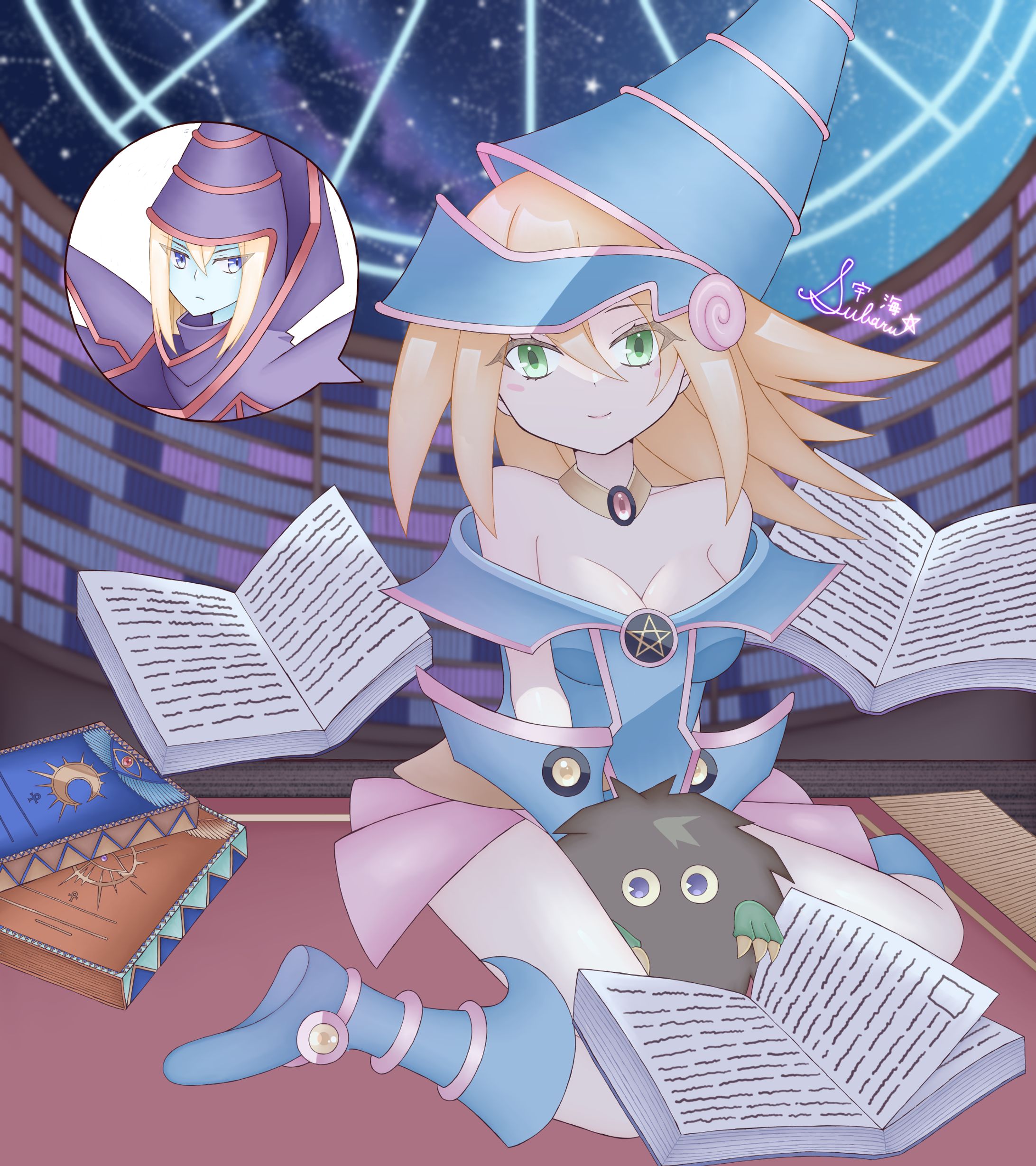 ブラックマジシャンガール1PSD-1