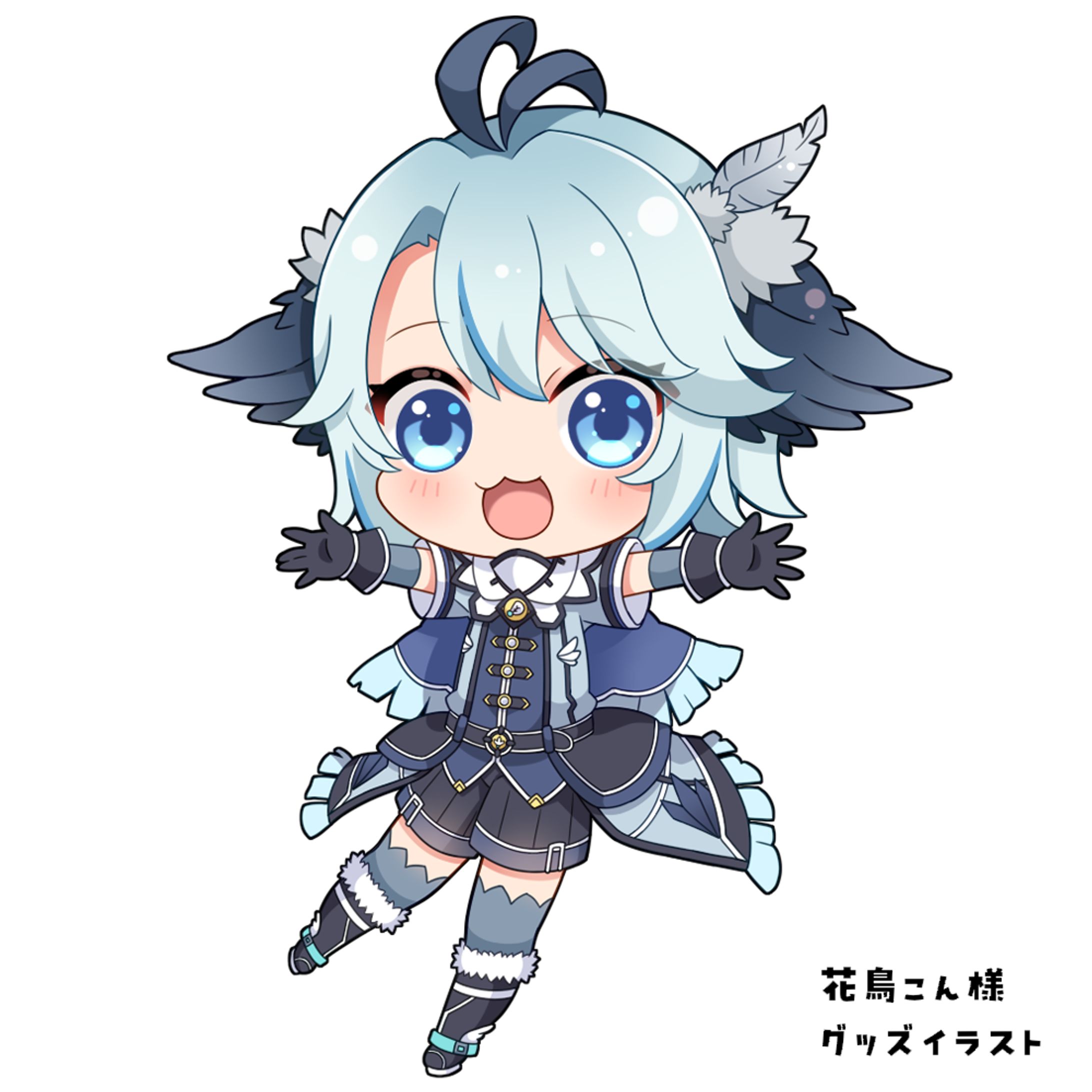 【works】花鳥コン様　グッズイラスト-1