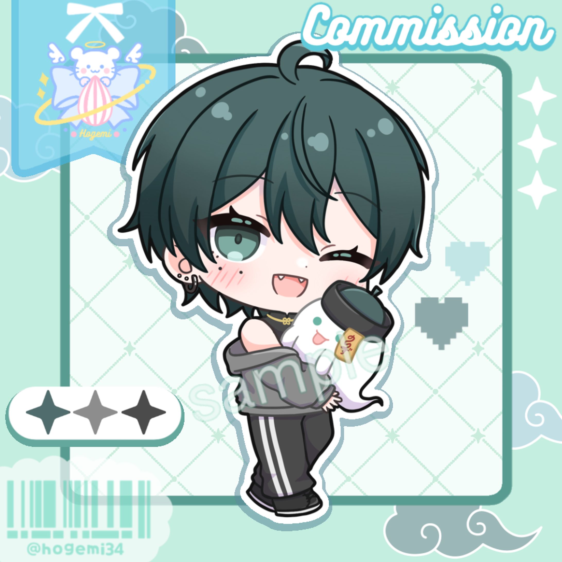 玄野灰様 ミニキャラ-1