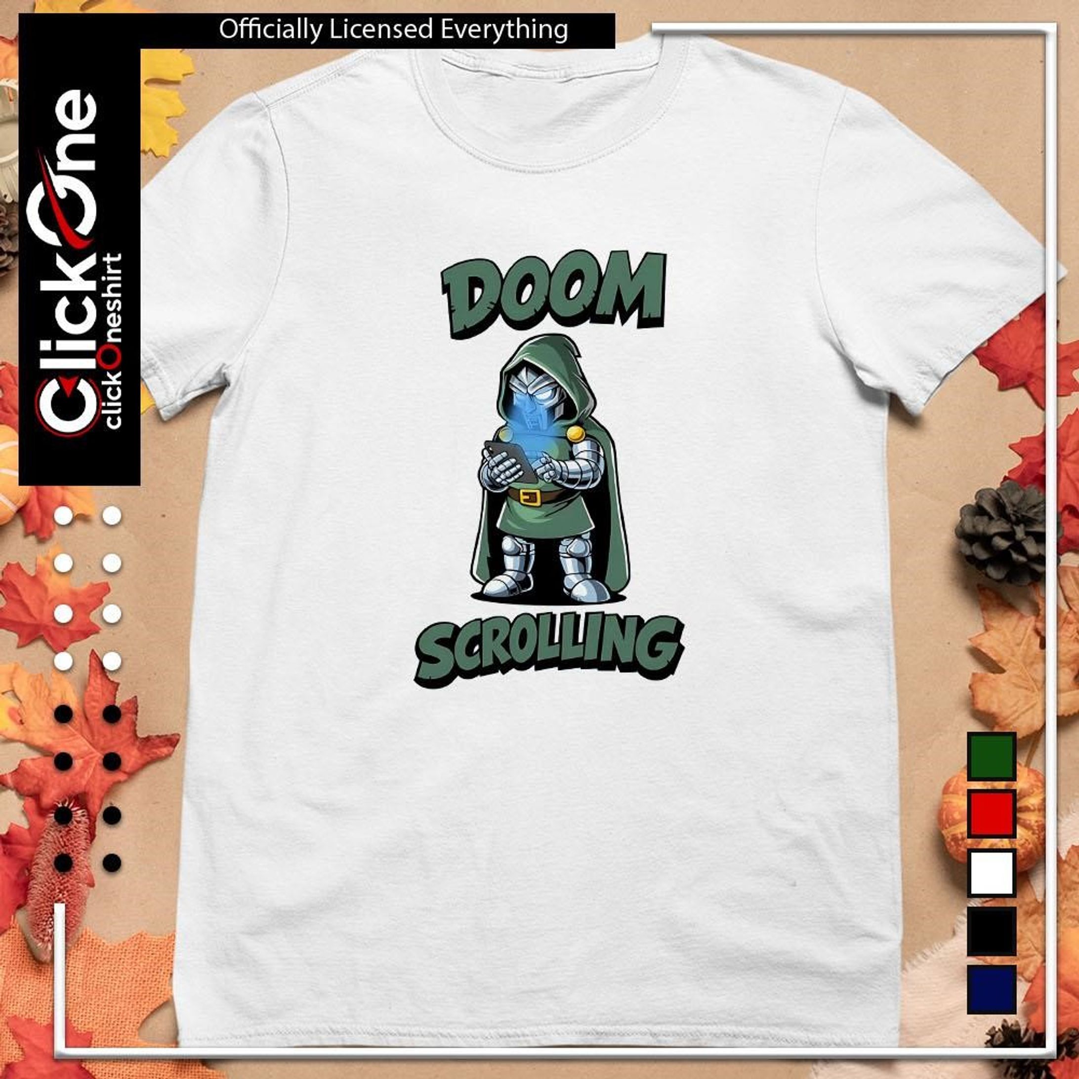 Doom Scrolling – Dr Doom Shirt-1