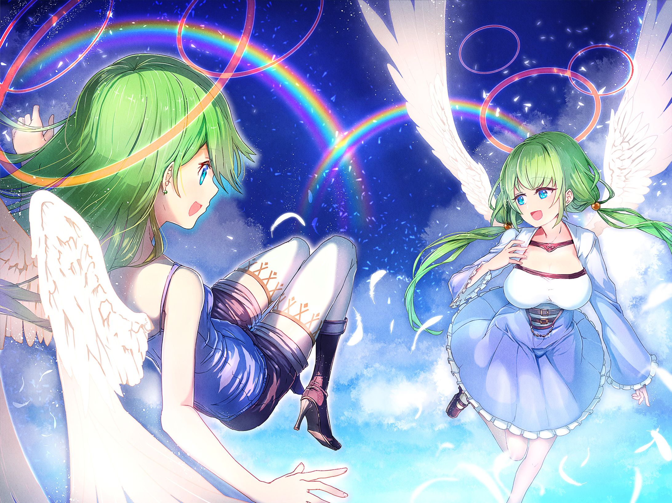 【オリジナル】虹と天使-1