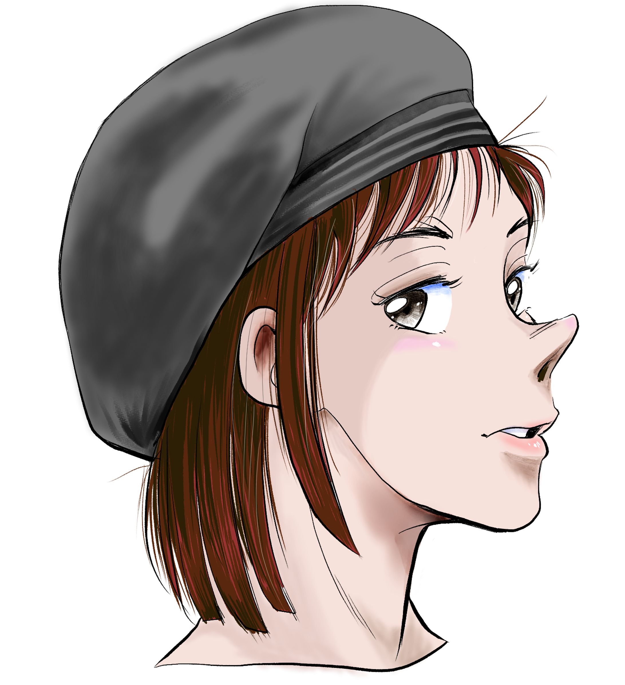 おすまし顔の矢口-1