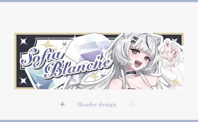 ソフィア・ブランシュ / Header design 