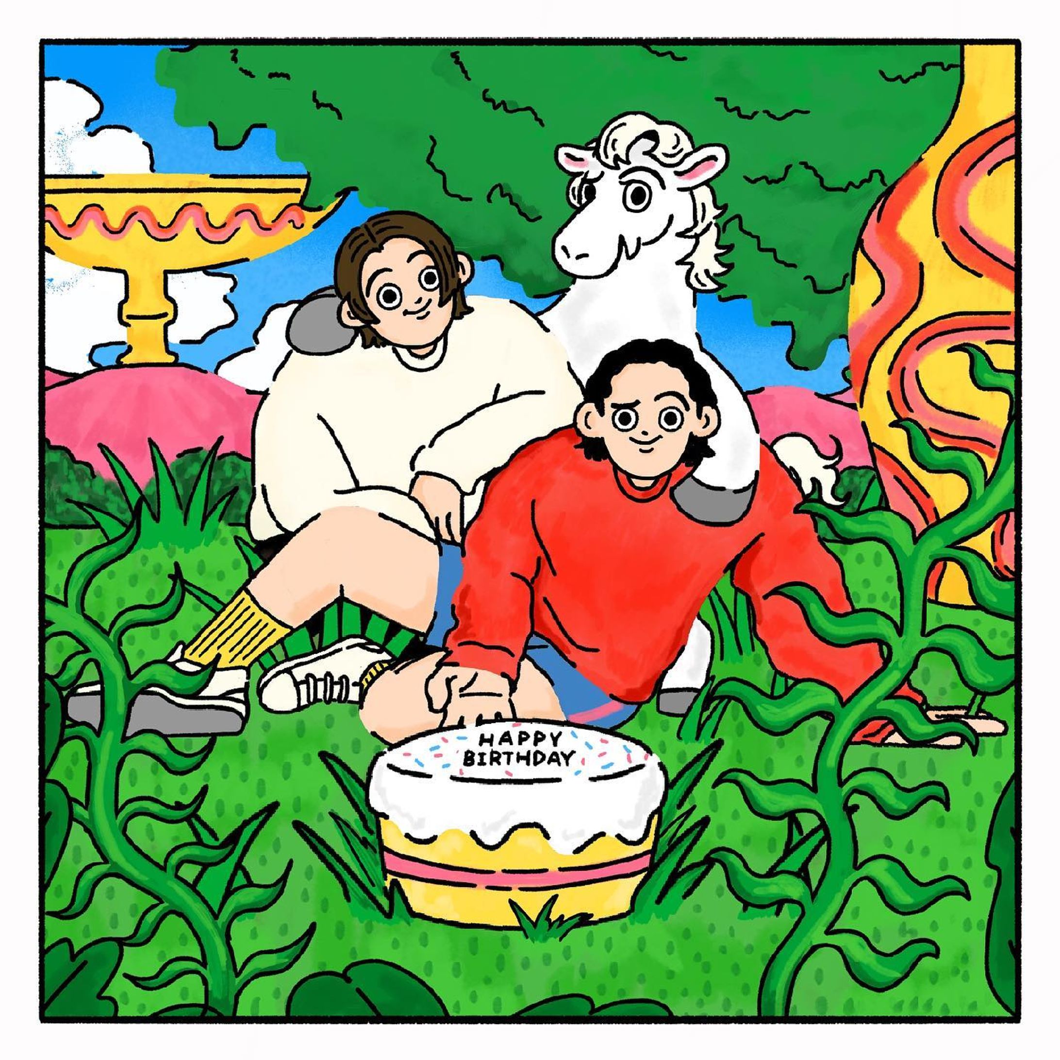 ｻﾙ、ﾊﾋﾟﾊﾞｯ✨
.
.
#illust #fashionillustration #ファッション #art#instagood #instaart #girl#雑貨#ポスター#kawaii #イラスト#イラストグラム#drawing #絵#お絵かき#fashion#design#art#artwork#fashion#dog#colorful #カラフル#雑誌#artistsoninstagram #イラストオーダー受付中 #イラストオーダー#ファッションイラスト#drowingart#illustration#猿-1