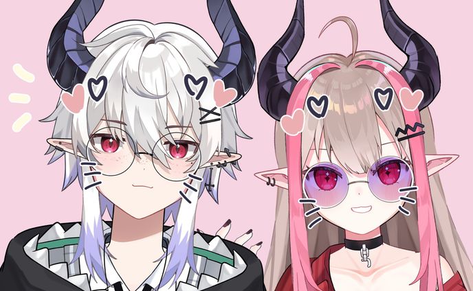 Vtuber Model | Art & Rig Package | Runbell & PCorainder