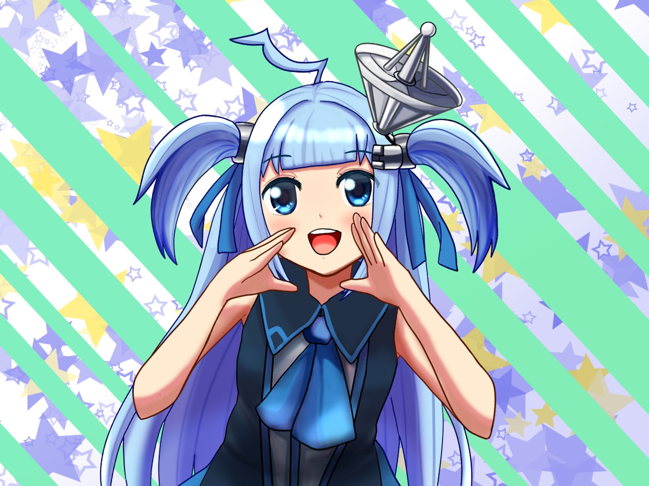 【二次創作】DLチャンネルマスコットキャラクター-1