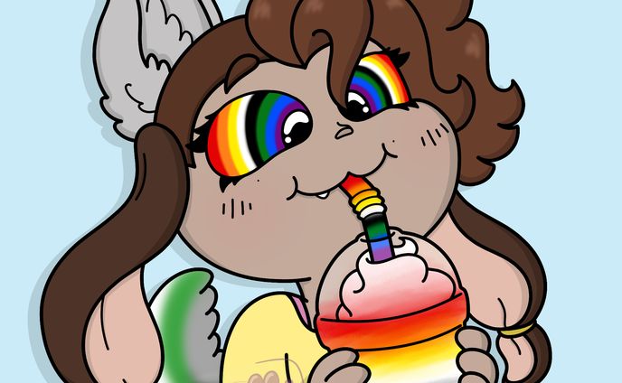 SeebeeNanigins Pride Slurp Emote