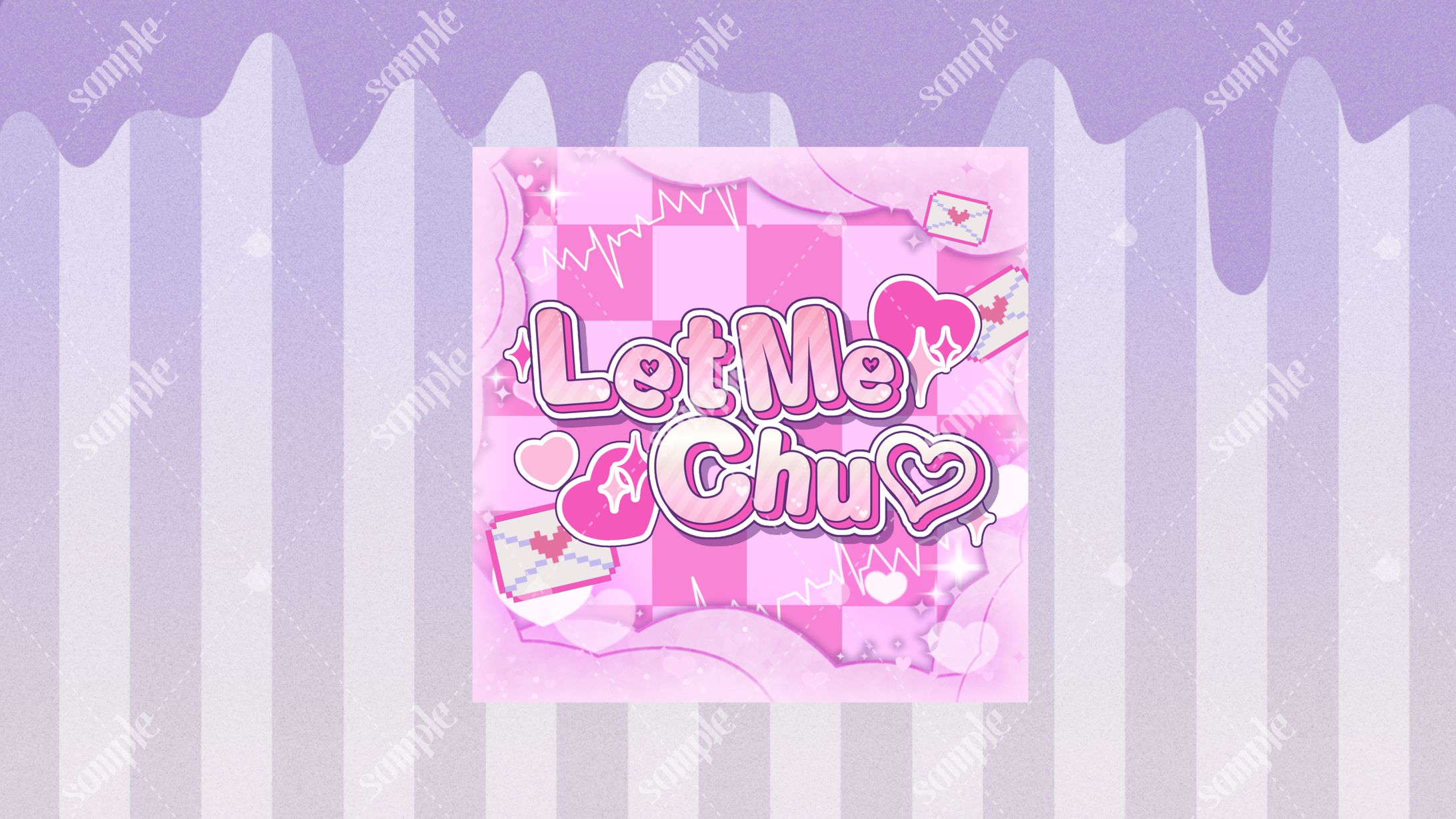 モノクローン様「 Let Me Chu♡」ジャケ写-1