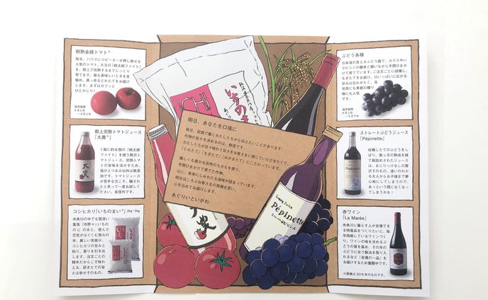  あぐりいといがわ 商品リーフレット