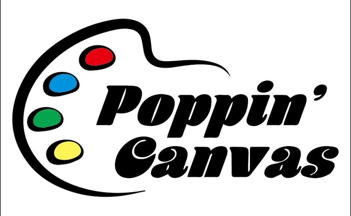 Poppin'Canvas様 ロゴ