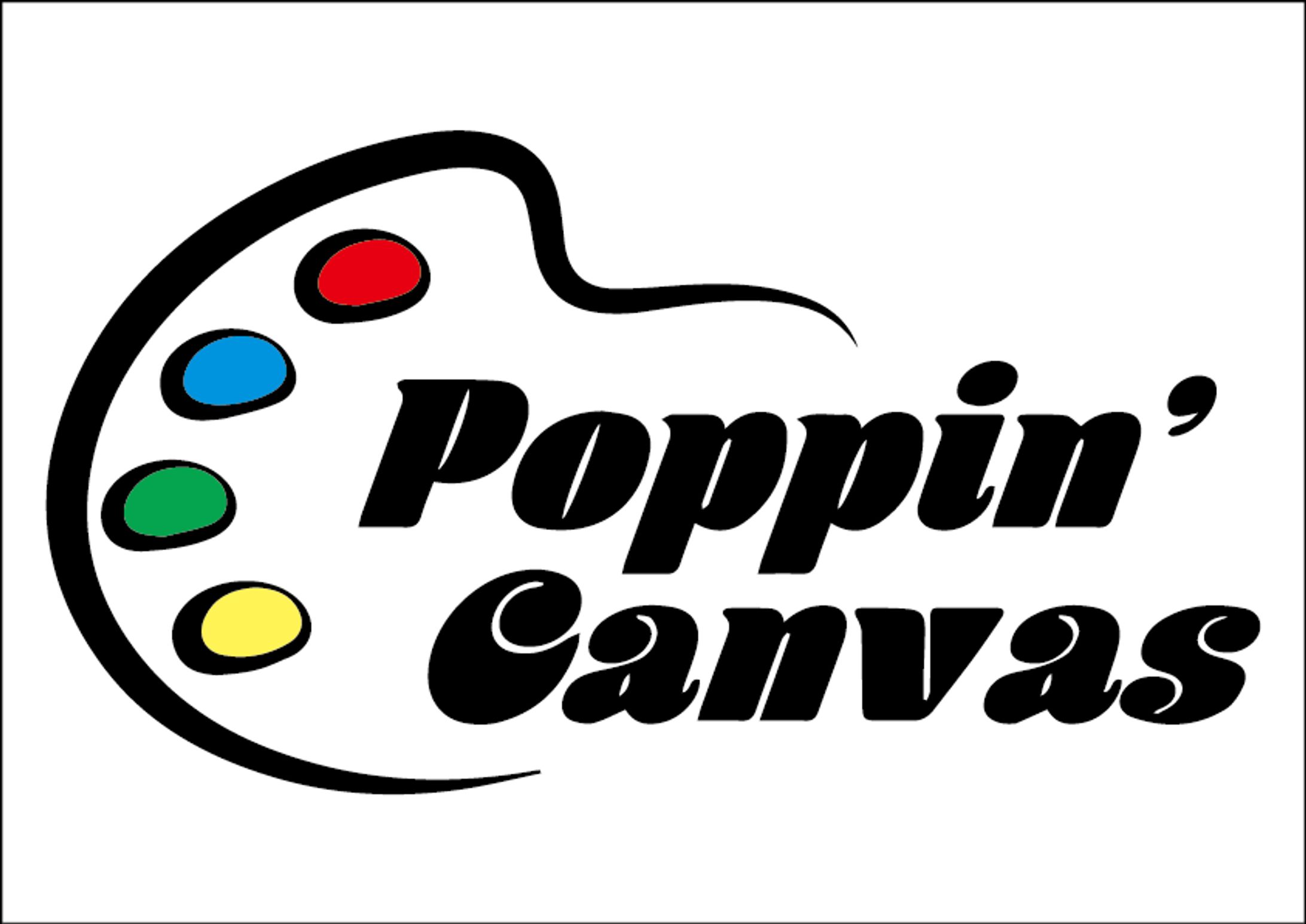 Poppin'Canvas様 ロゴ-1