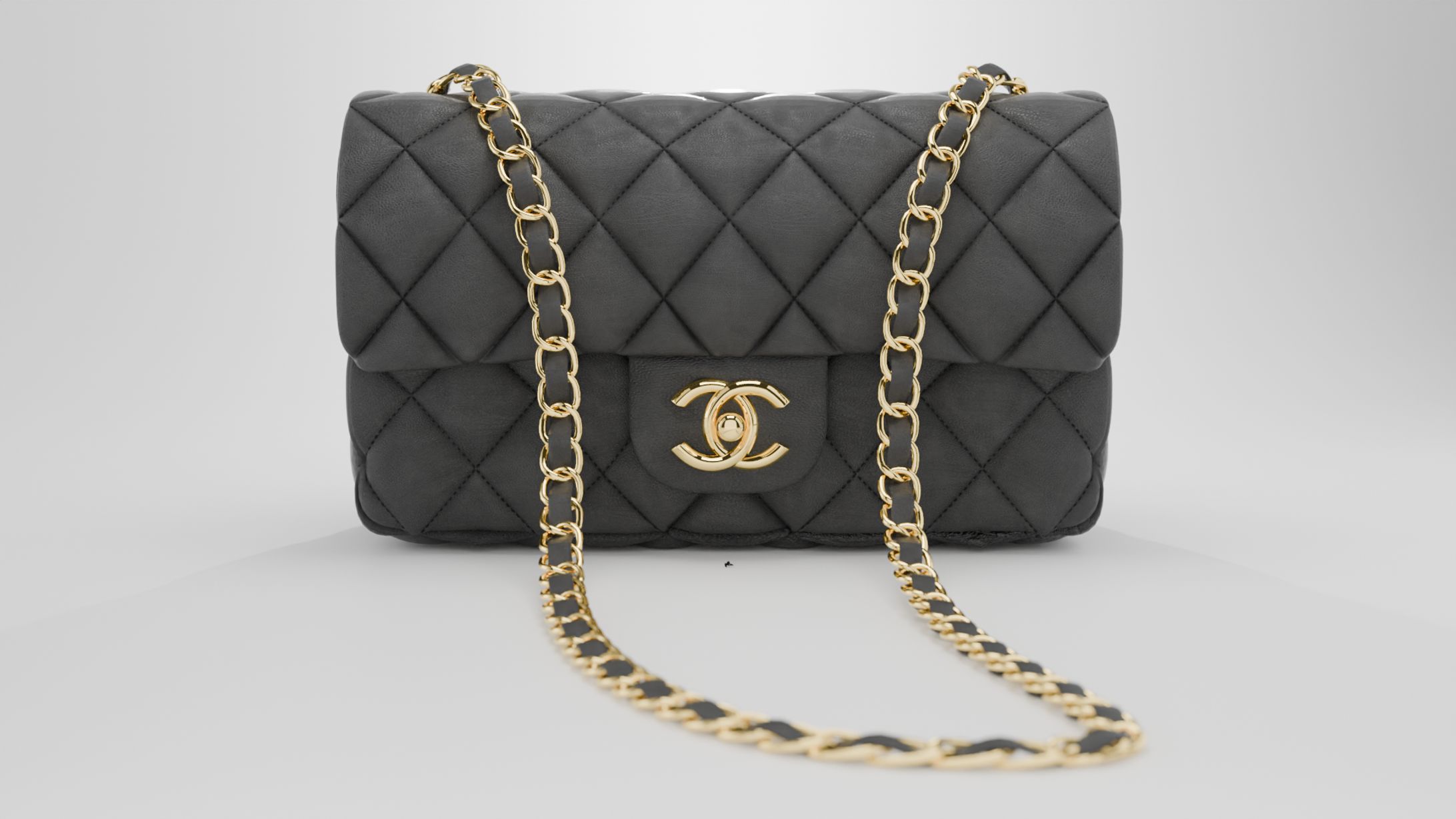 CHANEL mini flap bag Lambskin-1
