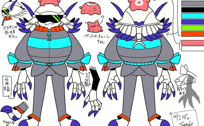 イラストレーター、キャラクターデザイナー、fanarts
