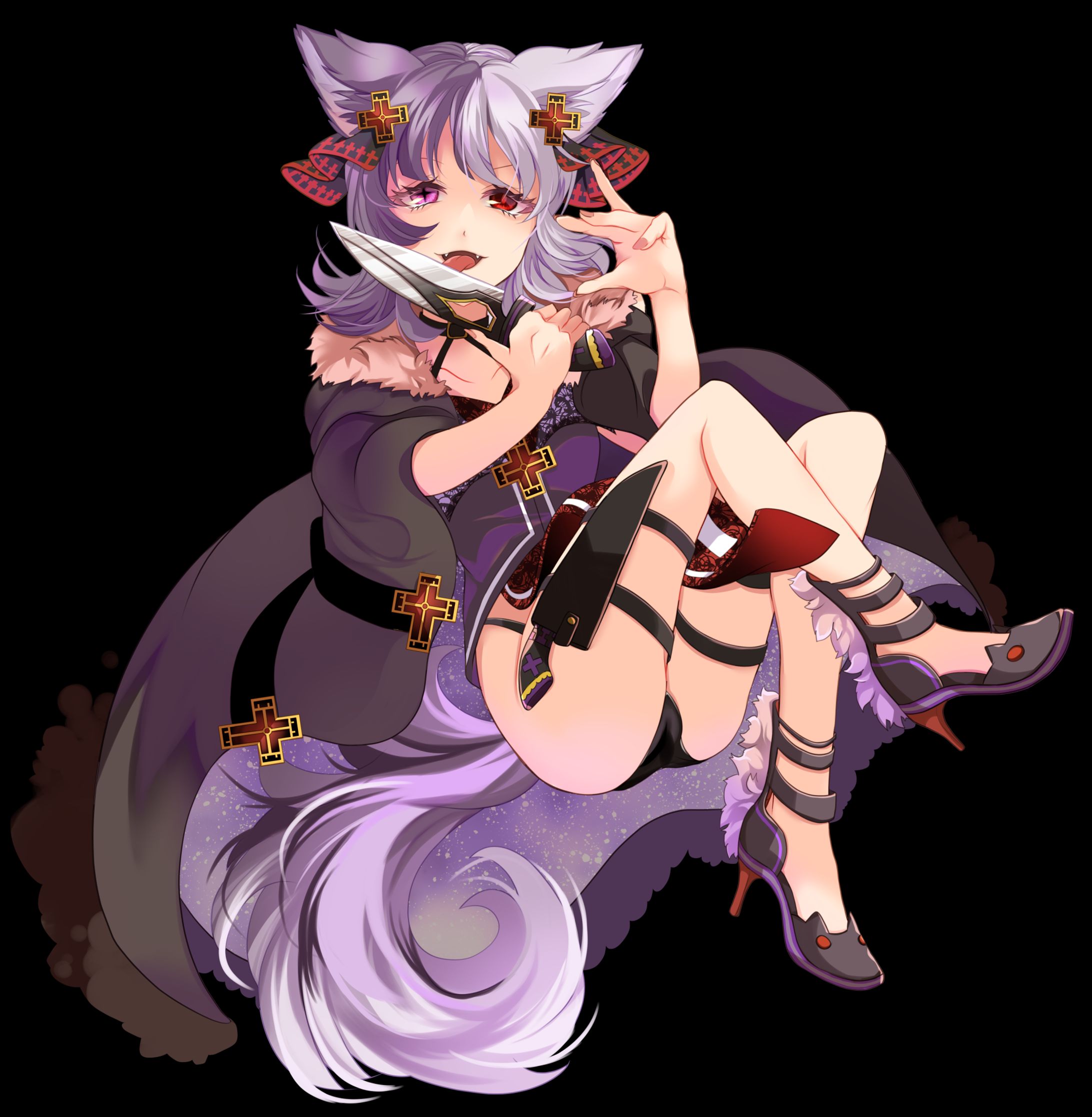   【イラスト】獣人女子-1