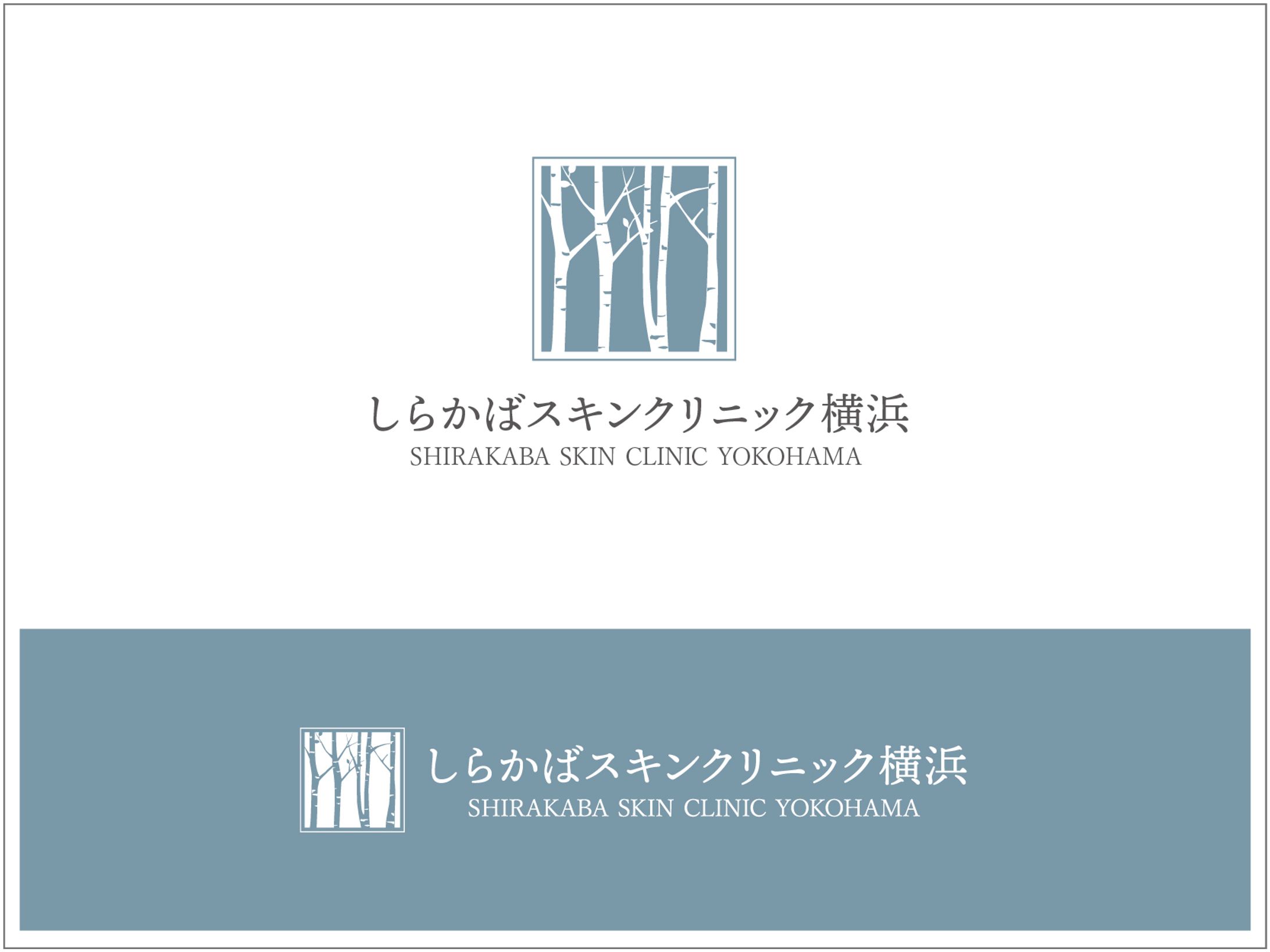 ロゴ：しらかばスキンクリニック横浜  様-1