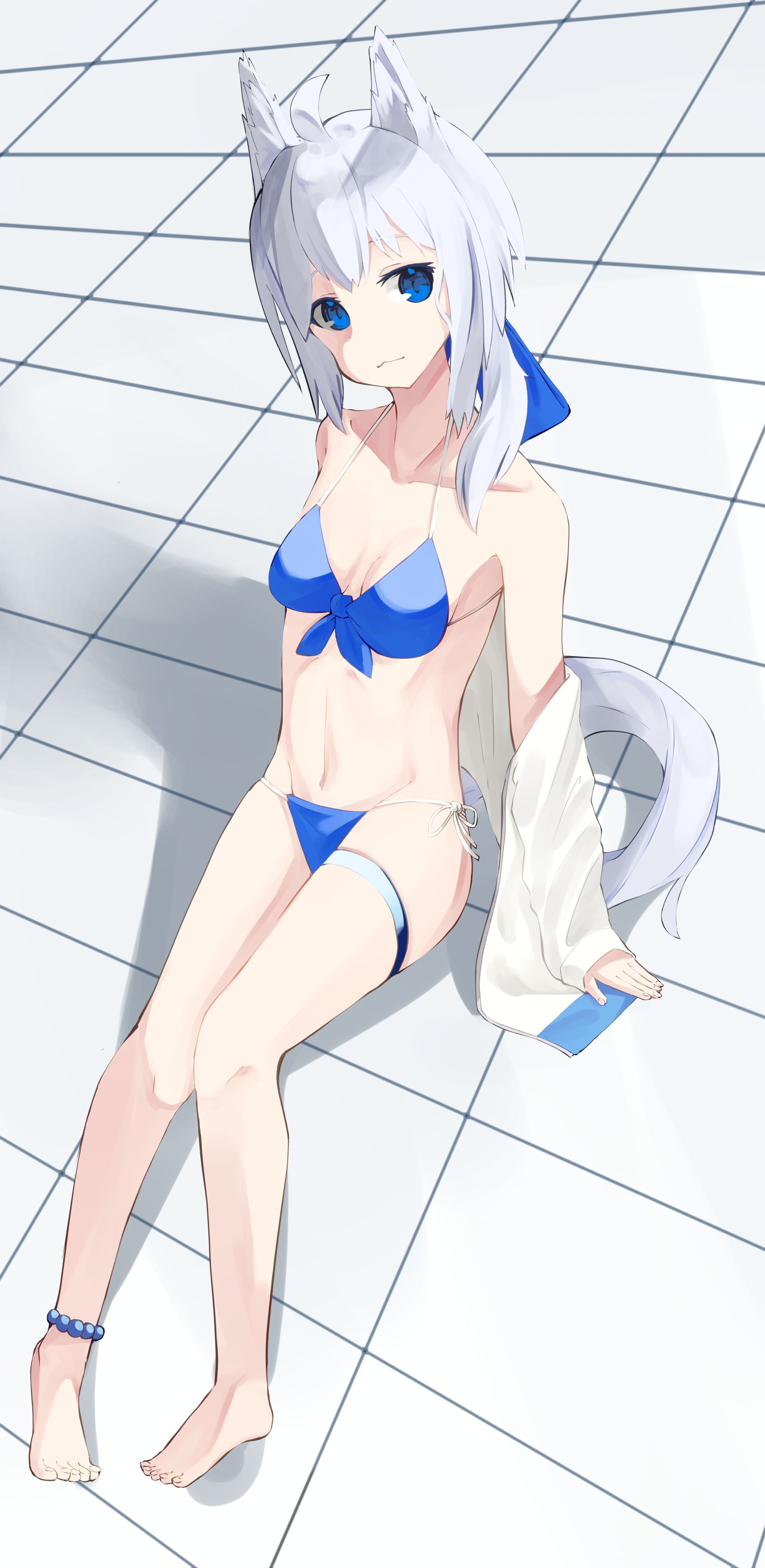 水着ケモ耳-1