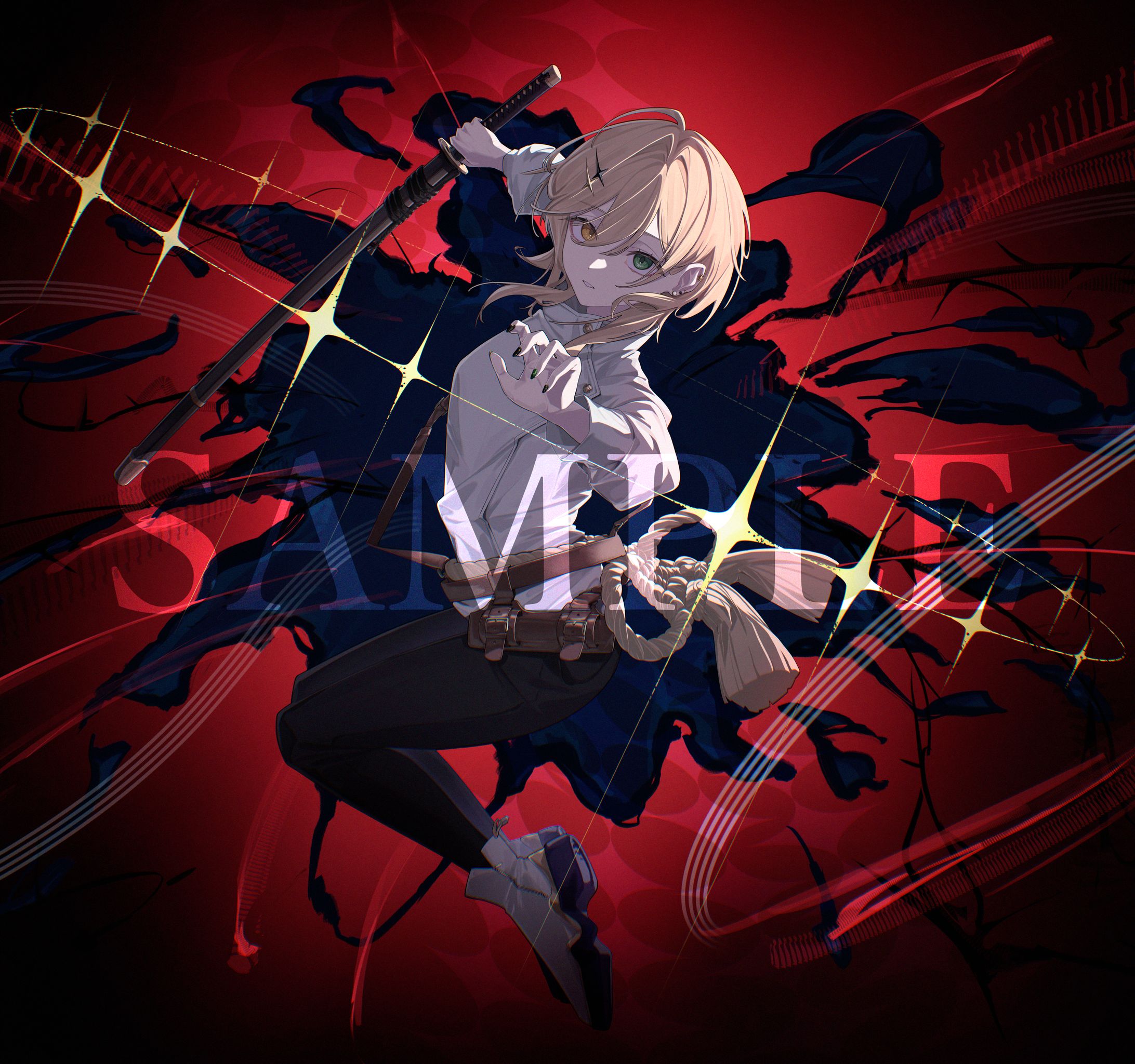 茨むあん様/「AIZO」cover MVイラスト-1