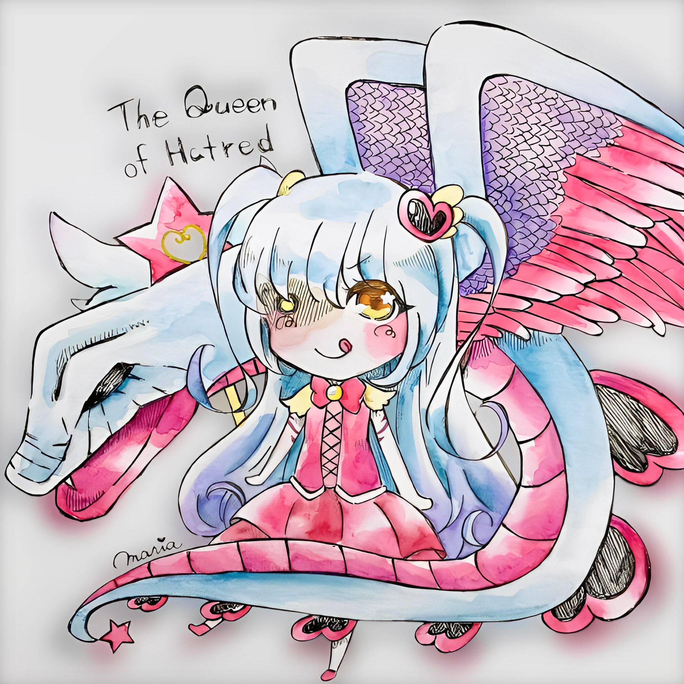魔法少女～憎しみの女王～-1