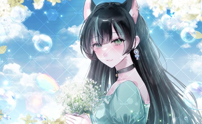 ユタニ様 IRIAM活動用イラスト(2025.10)