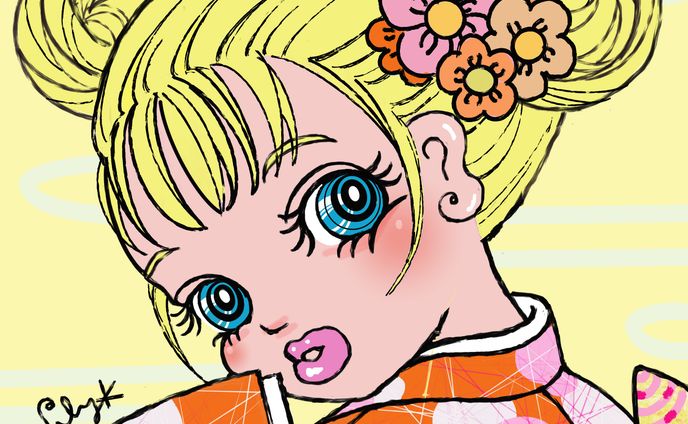 キャラクターイラスト、beat