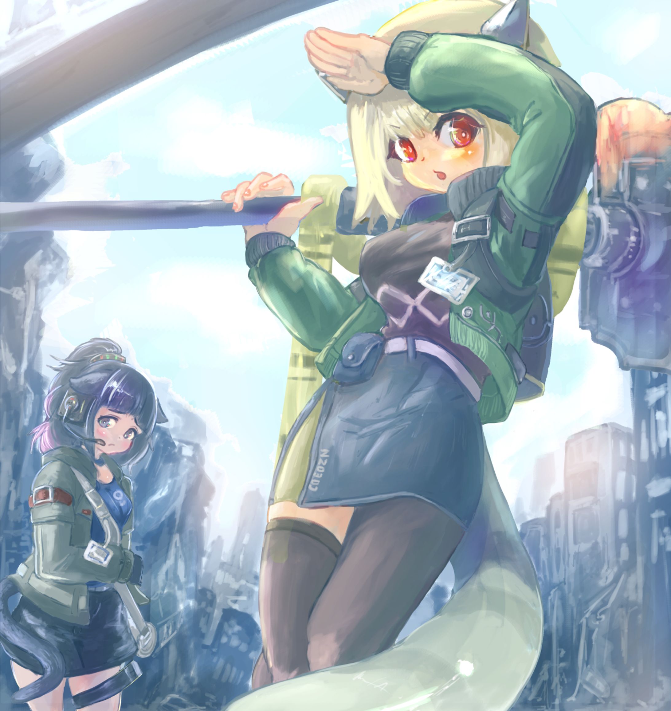 アークナイツ：バニラ＆ジェシカ-1